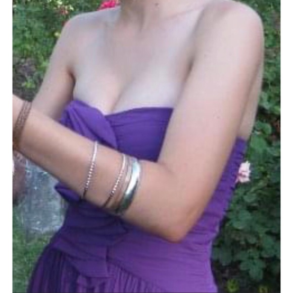 MAX AND CLEO MAXI DRESS MULBERRY - Picture 3 of 12